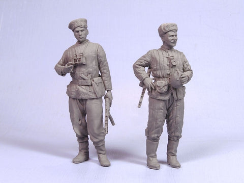 タンクモデル T-35109 1/35 ロシア偵察兵 III 夏 1943-45 2体