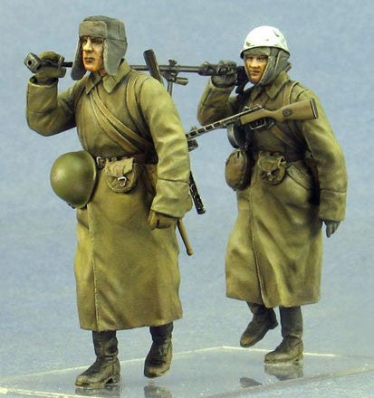 タンクモデル T-35140 1/35 ロシア歩兵 PTRD対戦車ライフル ( 冬 1941-43) 2体