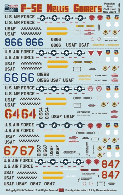 トゥーボブス 48-212 1/48 ネイルズ ゴマーズ パート2 F-5E