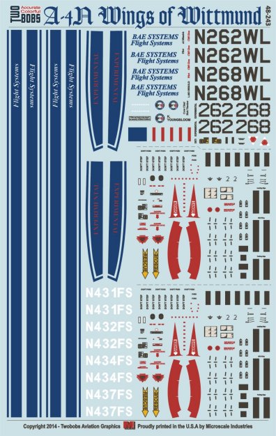 トゥーボブス 48-243 1/48 A-4N スカイホーク