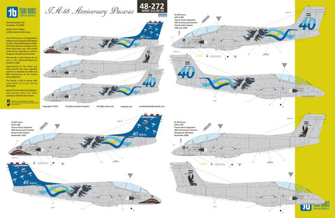 トゥーボブス 48-272 1/48 IA-58 アニバーサリー プカラス