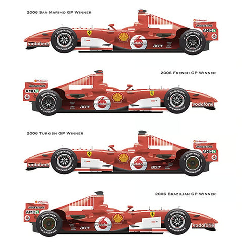 ベクターワンデカール D20-006 1/20 フェラーリ 248 F1 追加デカール（フジミ用）