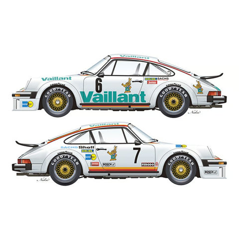 ベクターワンデカール D24-002 1/24 ポルシェ 934 RSR "Vaillant" 1976 ヨーロピアンGT ノリスリンク/WCM ディジョン (タミヤ用)