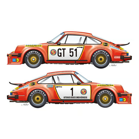 ベクターワンデカール D24-008 1/24 ポルシェ 934 RSR 1976 ヨーロッパGTチャンピオンシップ Winner (タミヤ用)