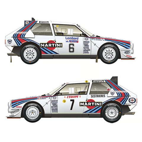 ベクターワンデカール D24-011 1/24 ランチア デルタ S4 RAC 1985/モンテカルロ 1986 フルスポンサーデカール