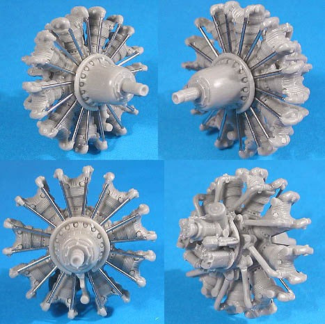 ベクター 48-025 1/48 Bramo 323 ファフニル