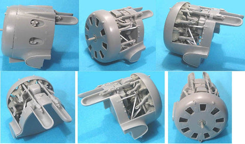 ベクター VDS32-001 1/32 I-16 スーパー ディテール セット part 1