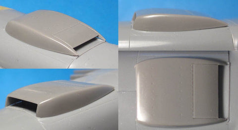 ベクター VDS32007 1/32 Bf109F-2 コレクテッド ラジエーター (ハセガワ用)