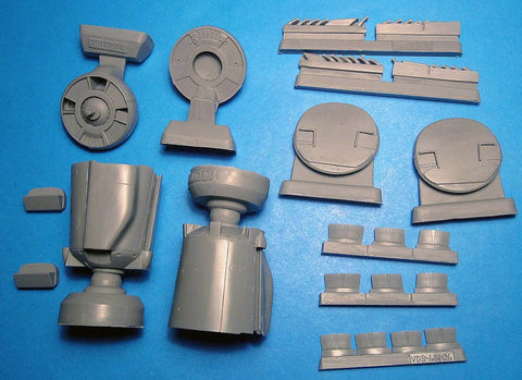 ベクター VDS48104 1/48 Ju88A-4/A-14 コレクテッド ナセル (ICM用)