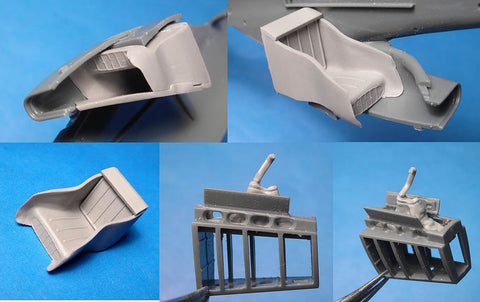 ベクター VDS48124 1/48 P-51D ディテール セット (エデュアルド用)