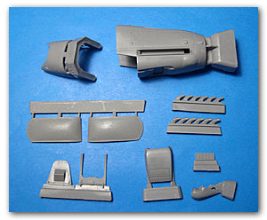 ベクター VDS48131 1/48 Bf 109G-10 WNF コンバージョン (ズベズダ用)