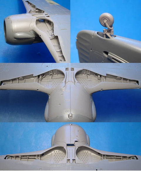 ベクター VDS48058 1/48 FW 190A-8 ホイールウェル (タミヤ用)