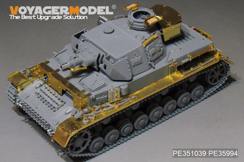 ボイジャーモデル PE351039A 1/35 WWII ドイツ陸軍 ドイツ陸軍IV号戦車F1型 "Vorpanzer" ベーシックセット（砲弾無し）( ボーダー BT-003用)