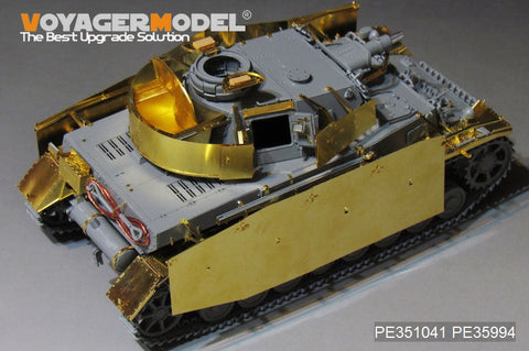 ボイジャーモデル PE351041A 1/35 WWII ドイツ陸軍 IV号戦車F1型（後期型）ベーシックセット （砲弾無し）( ボーダー BT-003用)