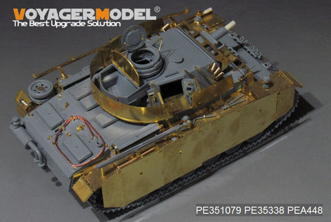 ボイジャーモデル PE351079A 1/35 WWII ドイツ III号戦車 M型 基本セット(タコム 8005用）