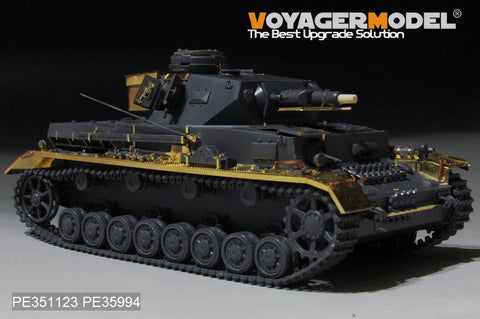 ボイジャーモデル PE351123B 1/35 WWII ドイツ IV号戦車 F1型 基本セット （弾薬付）（タミヤ 35374用）