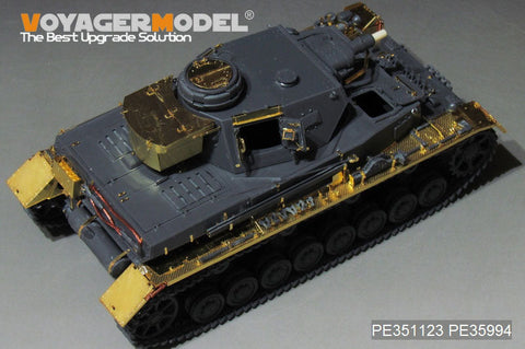 ボイジャーモデル PE351123B 1/35 WWII ドイツ IV号戦車 F1型 基本セット （弾薬付）（タミヤ 35374用）