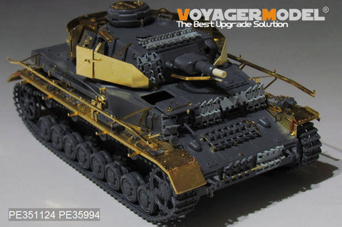 ボイジャーモデル PE351124B 1/35 WWII ドイツ IV号戦車 F1型（後期生産型用）基本セット（弾薬付） ( タミヤ 35374用）