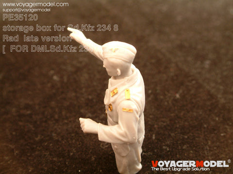ボイジャーモデル PE35120 1/35 Sd.Kfz 234 ８輪 後期型工具箱(ドラゴン6221用)