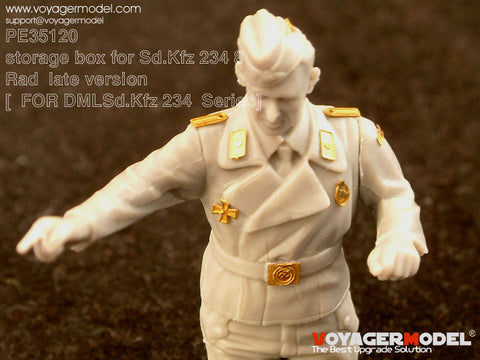 ボイジャーモデル PE35120 1/35 Sd.Kfz 234 ８輪 後期型工具箱(ドラゴン6221用)