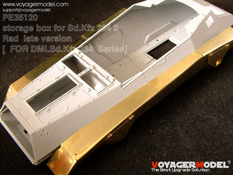 ボイジャーモデル PE35120 1/35 Sd.Kfz 234 ８輪 後期型工具箱(ドラゴン6221用)