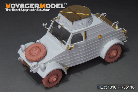 ボイジャーモデル PE351316A 1/35 WWII ドイツ Pkw.K1 Type 823 基本アップグレードセット(MENG VS-017)