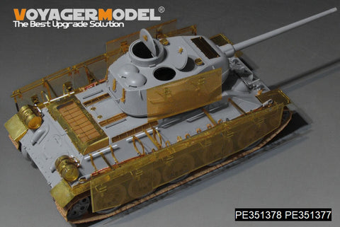 ボイジャーモデル PE351378B 1/35 WWII ロシア T-34/85  w/ "トーマ・シールド" ワイヤーメッシュシュルツェン アップグレードセット バレル付（ドラゴン6066/6203/6319/33付）