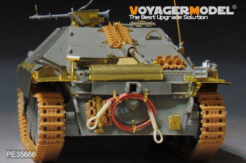 ボイジャーモデル PE35666A 1/35 WWII ドイツ Sd.Kfz.138/2 軽駆逐戦車ヘッツァー 初期型(DRAGON 6030 6037 6066 9148)