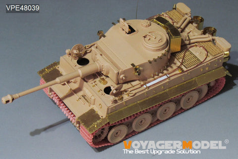 ボイジャーモデル VPE48039 1/48 WWII ドイツ ドイツ タイガーI 初期型(ユースター 001用)