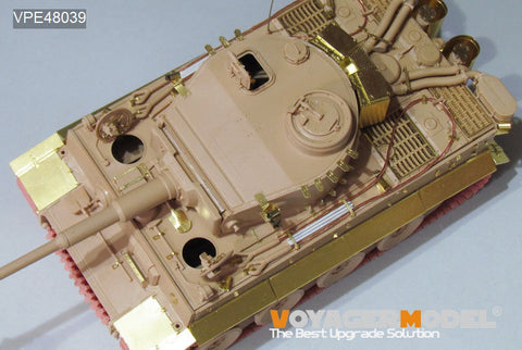 ボイジャーモデル VPE48039 1/48 WWII ドイツ ドイツ タイガーI 初期型(ユースター 001用)