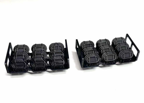 バンカースタジオ WS35037 1/350 WWIIアメリカ海軍 救命いかだ 初期型 航空母艦 CV-8 ホーネット用