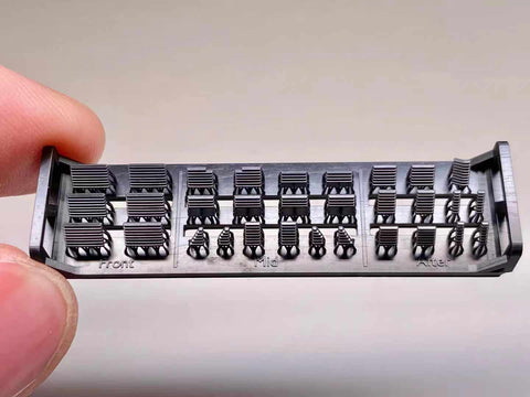 バンカースタジオ WS70059 1/700 WWIIドイツ海軍 通風口セット(ビスマルク型用)