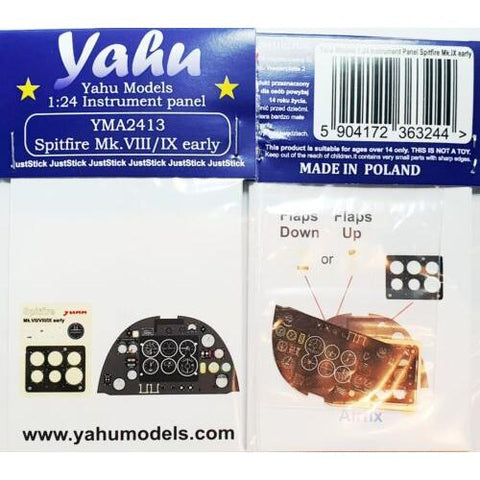 ヤフーモデル YMA2413 1/24 スピットファイア Mk.IX初期型・VII・VIII(エアフィックス用)