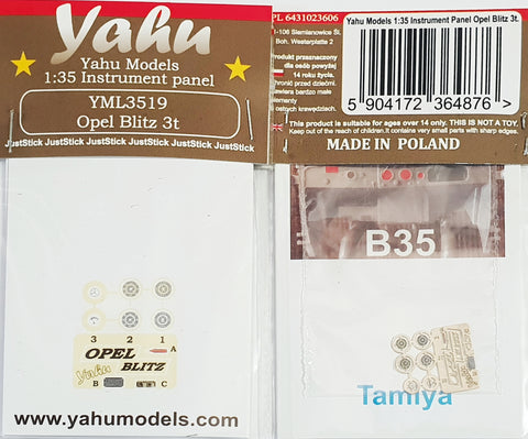 ヤフーモデル YML3519 1/35 オペルブリッツ 3t