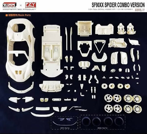 ZoomOn CS120 1/24 SF90 XX スパイダー コンボバージョン