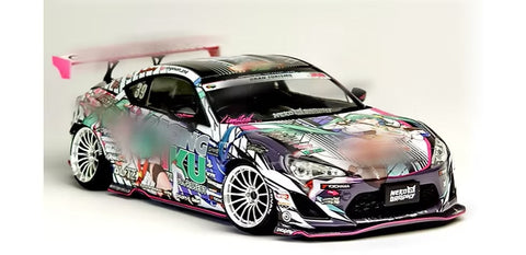 ZoomOn CS124 1/24 トヨタ 86 (ZN6) レーシングガール 2023 ユニバーサルデカール