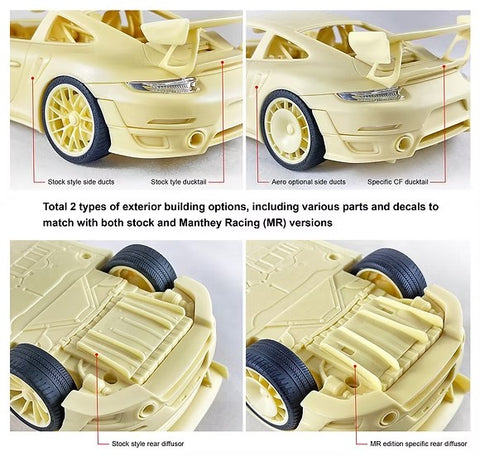 ZoomOn CS141 1/24 ポルシェ 911 GT2 RS/MR ライトニングエディション