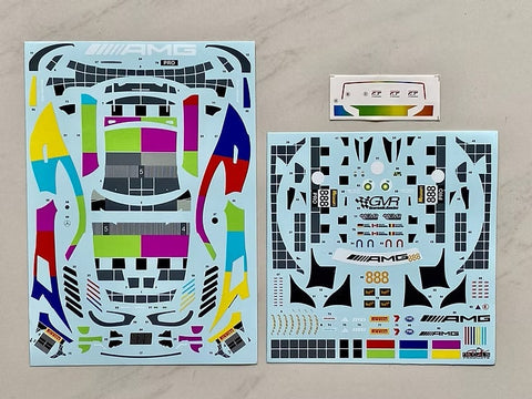 SKデカール SK24221 1/24 メルセデスAMG GT Evo インターコンチネンタルGTチャレンジ Meguiar's Bathurst 12H 2025 メルセデスAMG チームGMR(タミヤ用)