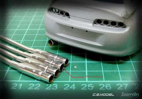 ZoomOn Z003 1/24 トヨタ スープラ(JZA80) ポール パーツセット