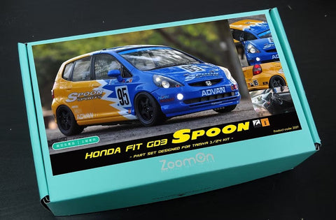 ZoomOn Z027 1/24 ホンダ フィット GD3 スプーン パーツセット