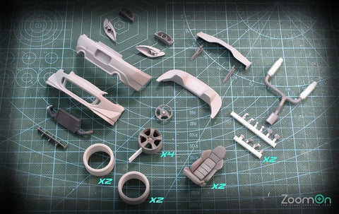 ZoomOn Z036 1/24 ホンダ S2000 AP2 CR パーツセット