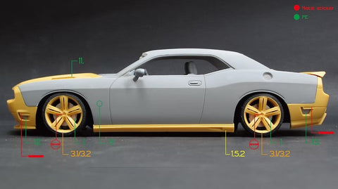 ZoomOn Z051 1/25 ダッジ・チャレンジャー- サリーン 570X