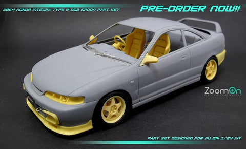 ZoomOn Z054 1/24 ホンダ インテグラ DC2 スプーン パーツセット