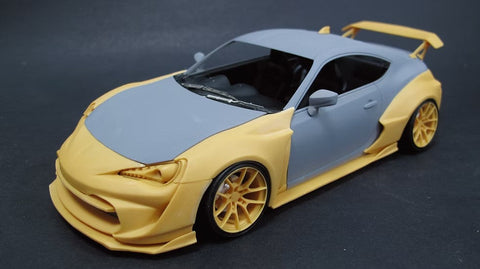 ZoomOn Z055 1/24 アーティシャンスピリッツ BRZ / 86 ワイドボディキット(タミヤ用)