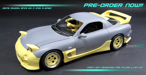 ZoomOn Z076 1/24 マツダアンフィニ RX-7 (FD) A-Spec パーツセット