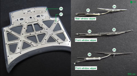 ZoomOn Z076 1/24 マツダアンフィニ RX-7 (FD) A-Spec パーツセット