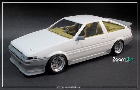 ZoomOn Z100 1/24 トヨタ AE86 ドリフトキングバージョン パーツセット