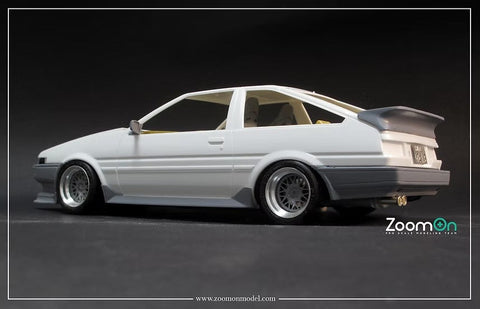 ZoomOn Z100 1/24 トヨタ AE86 ドリフトキングバージョン パーツセット