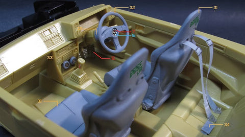 ZoomOn Z100 1/24 トヨタ AE86 ドリフトキングバージョン パーツセット