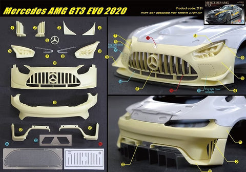 ZoomOn Z131 1/24 メルセデス AMG GT3 EVO 2020 パーツセット